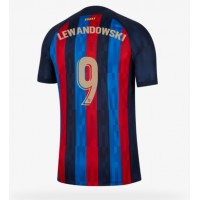 Barcelona Robert Lewandowski #9 Fotballklær Hjemmedrakt 2022-23 Kortermet